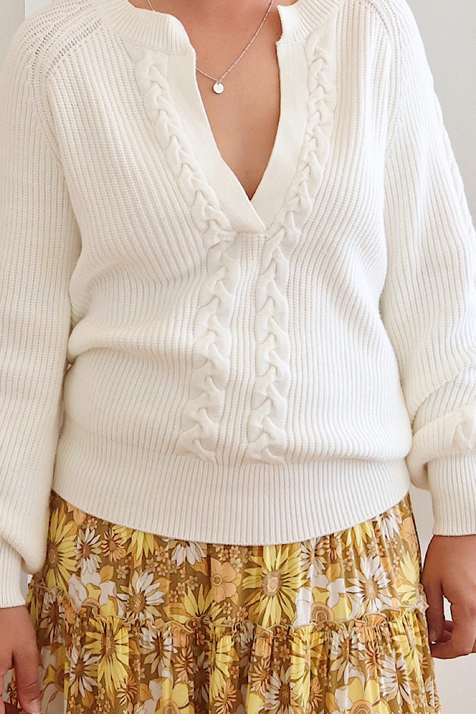 Belinda Knit in Cream
