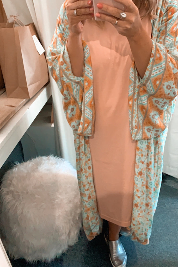 Posy Kimono - mint - Pre Order